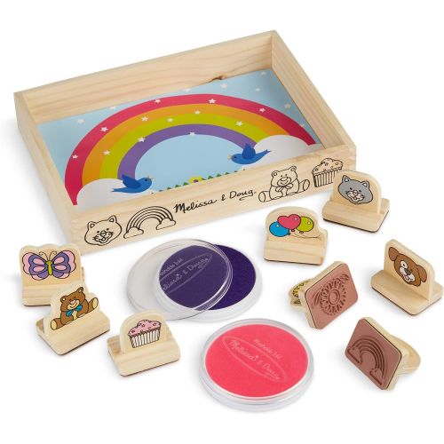  [아마존베스트]Melissa & Doug My First Wooden Stamp Set  Favorites