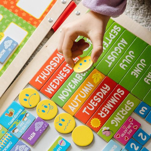  [아마존베스트]Melissa & Doug My First Daily Magnetic Calendar