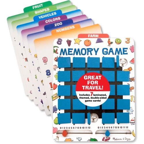  [아마존베스트]Melissa & Doug Flip-to-Win Memory Game