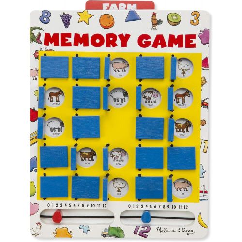  [아마존베스트]Melissa & Doug Flip-to-Win Memory Game