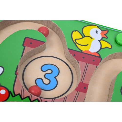  [아마존베스트]Melissa & Doug Magnetic Number Maze