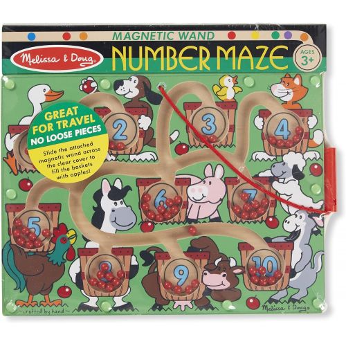  [아마존베스트]Melissa & Doug Magnetic Number Maze