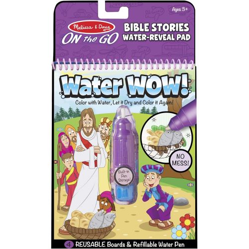  [아마존베스트]Melissa & Doug On the Go Water Wow! Water Reveal Pad: Bible Stories
