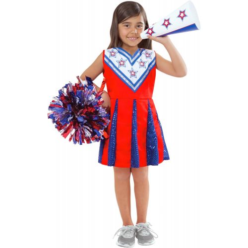  할로윈 용품Melissa & Doug Role Play Costume Set - Cheerleader