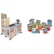 Melissa & Doug Freestanding Wooden Fresh Mart Grocery Store