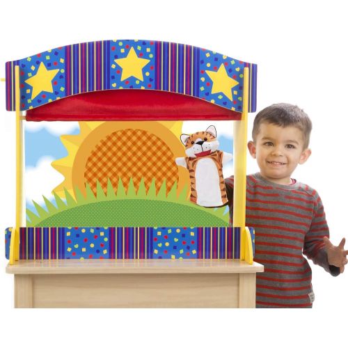  Melissa & Doug Tabletop Puppet Theater