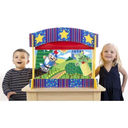  Melissa & Doug Tabletop Puppet Theater