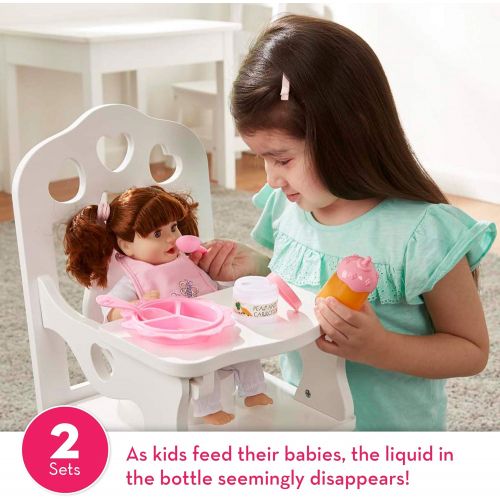  [아마존 핫딜] [아마존핫딜]Melissa & Doug Mine to Love Doll Feeding and Changing Accessories Set (Diaper Bag Set, Baby Food & Bottle Set, Great Gift for Girls and Boys - Best for 3, 4, 5, and 6 Year Olds)