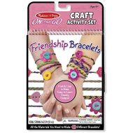 [아마존베스트]Melissa & Doug On-the-Go Friendship Bracelets Craft Activity Set (Makes 10+ Bracelets)