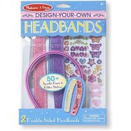 [아마존베스트]Melissa & Doug Design-Your-Own Headbands Jewelry-Making Kit With 50+ Stickers