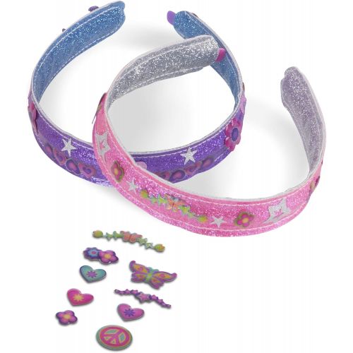  [아마존베스트]Melissa & Doug Design-Your-Own Headbands Jewelry-Making Kit With 50+ Stickers