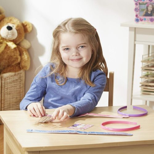  [아마존베스트]Melissa & Doug Design-Your-Own Headbands Jewelry-Making Kit With 50+ Stickers