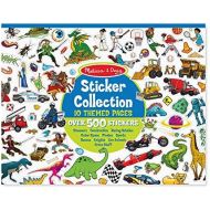 [아마존베스트]Melissa & Doug Sticker Collection Book, Arts & Crafts, Dinosaurs, Vehicles, Space, and More (500+ Stickers)