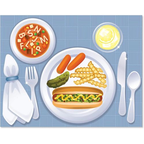  [아마존베스트]Melissa & Doug Sticker Pad - Make-a-Meal, 225+ Food Stickers