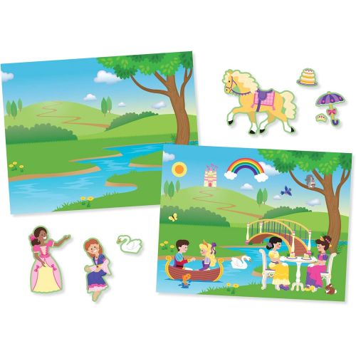  [아마존베스트]Melissa & Doug Reusable Sticker Pad: Princess Castle (200+ Stickers and 5 Scenes)