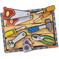 [아마존베스트]Melissa & Doug Tools Wooden Chunky Puzzle (7 pcs)