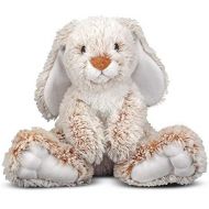 [아마존베스트]Melissa & Doug Burrow Bunny Rabbit Stuffed Animal (Washable Surface, Soft Fabric , 9” H x 10” L x 6” W)