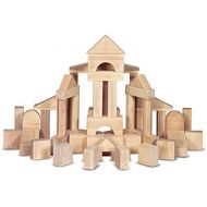 [아마존베스트]Melissa & Doug Standard Unit Solid-Wood Building Blocks with Wooden Storage Crate (Developmental Toy, 60 pieces, 5.25 H x 12.5 W x 15 L)