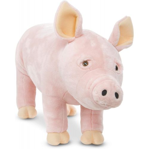  [아마존베스트]Melissa & Doug Giant Pig - Lifelike Stuffed Animal (over 2 feet long)