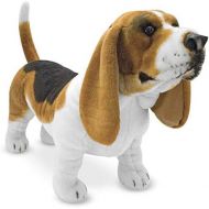 [아마존베스트]Melissa & Doug Giant Basset Hound - Lifelike Stuffed Animal Dog