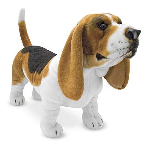  [아마존베스트]Melissa & Doug Giant Basset Hound - Lifelike Stuffed Animal Dog