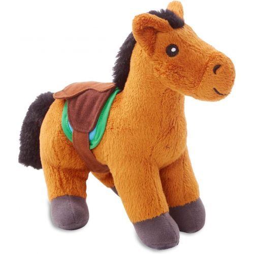  [아마존베스트]Melissa & Doug Feed & Groom Horse Care Play Set with Plush Stuffed Animal (23 Pieces)