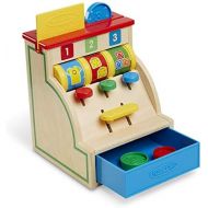 [아마존베스트]Melissa & Doug Spin & Swipe Wooden Cash Register (Developmental Toy)