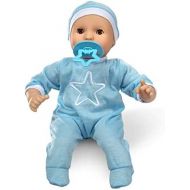 [아마존베스트]Melissa & Doug Mine to Love Jordan 12” Baby Doll (Light Skin-Tone Boy with Romper, Cap, Pacifier)