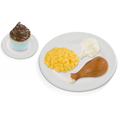  [아마존베스트]Melissa & Doug Combine & Dine Dinners, Pretend Play, Durable, Realistic Food Pieces, Dishwasher-Safe, 17-Piece Set, 11.5” H x 15.25” W x 2.75” L