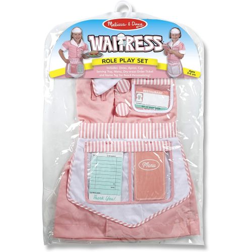  [아마존베스트]Melissa & Doug Waitress Role Play, 3-6 Years