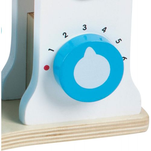  [아마존베스트]Melissa & Doug Wooden Make-a-Cake Mixer Set (Kitchen Toy, Numbered Turning Dials, Encourages Creative Thinking, 11-Piece Set, 13.5″ H × 10″ W × 5″ L)