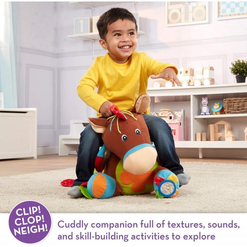  [아마존베스트]Melissa & Doug Giddy-Up & Play Baby Activity Toy (Multi-Sensory Horse)