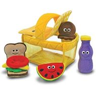 [아마존베스트]Melissa & Doug Deluxe Picnic Basket Fill and Spill Soft Baby Toy