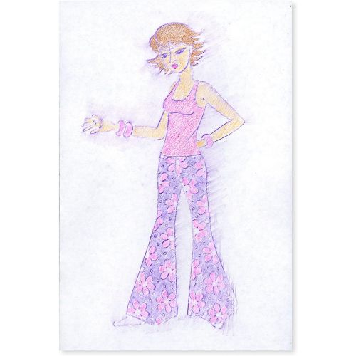  [아마존베스트]Melissa & Doug Fashion Design Activity Kit (Arts & Crafts, 9 Double-Sided Rubbing Plates, 4 Pencils, Crayon, 16 Pieces)