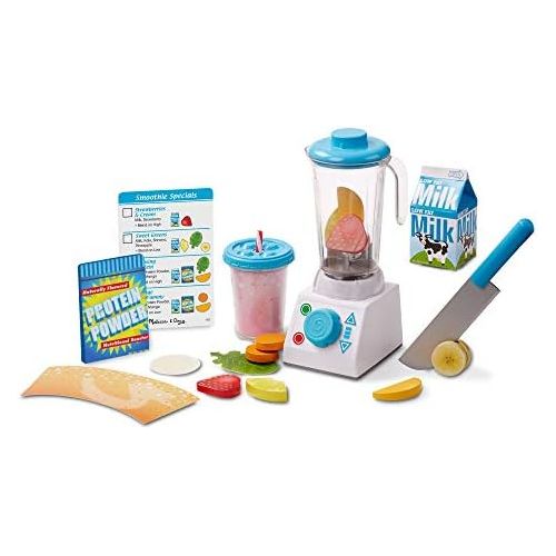  [아마존베스트]Melissa & Doug Smoothie Maker Blender Set (Helps Develop Motor and Social Skills, 24 Pieces)