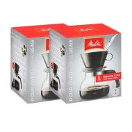 Melitta 640446 2 To 6 Cup Manual Coffee Maker (2-Pack) 6 - Cup Pour Over Coffeemaker