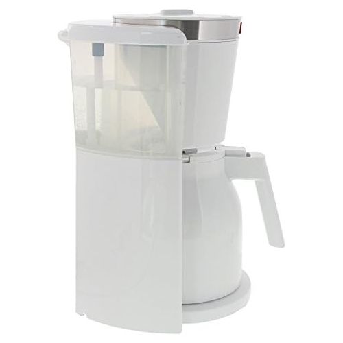  Melitta Kaffeefiltermaschine Look Therm Selection, Aromaselector, Kalkschutz, weiss 101111