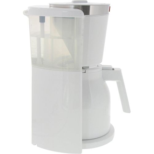  Melitta Kaffeefiltermaschine Look Therm Selection, Aromaselector, Kalkschutz, weiss 101111