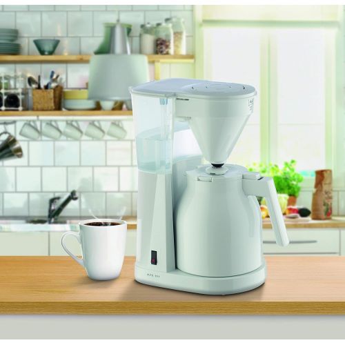  Melitta 1023-05 Easy Therm Filterkaffeemaschine, Kunststoff weiss