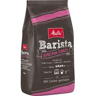 Melitta Ganze Kaffeebohnen, kraftig und vollmundig, Starke 4, Barista Crema Forte, 1kg