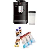 Melitta Caffeo Varianza CSP F570-102, Kaffeevollautomat mit Milchbehalter, One Touch Funktion, Schwarz