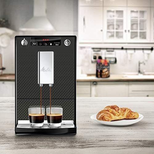  Melitta Caffeo Solo InmouldKaffeemaschine (freistehend, halbautomatisch, Espresso Machine, Kaffeebohnen, Schwarz, LCD)