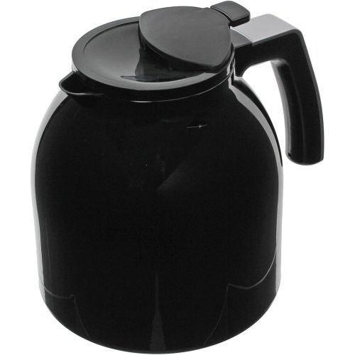  Genuine Melitta Look Therm DeLuxe Thermal Coffee Machine Filter Jug (Black) by Melitta