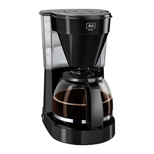  MELITTA Melitta Easy 1023-02 , Filterkaffeemaschine mit Glaskanne, Kompaktes Design, Schwarz