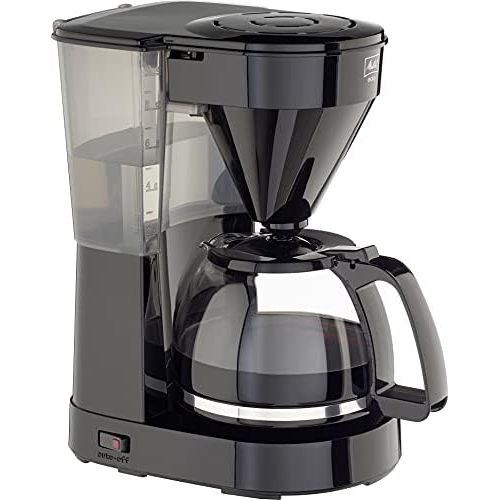  MELITTA Melitta Easy 1023-02 , Filterkaffeemaschine mit Glaskanne, Kompaktes Design, Schwarz