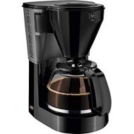 Melitta Easy 1010-02, Filterkaffeemaschine mit Glaskanne, Kompaktes Design, Schwarz