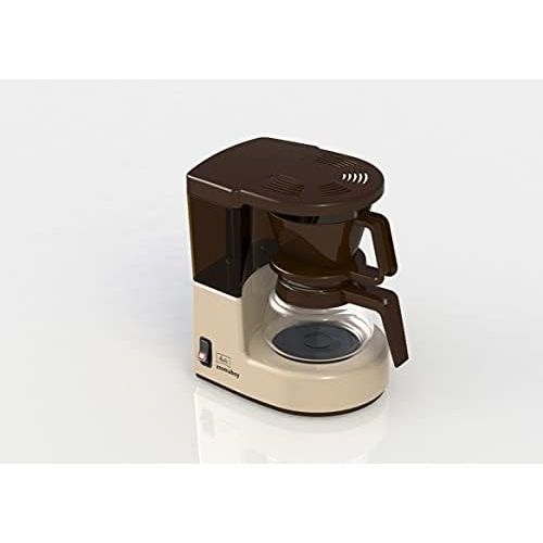  Melitta Aromaboy 1015-03, Kleine Filterkaffeemaschine mit Glaskanne, Beige/Braun