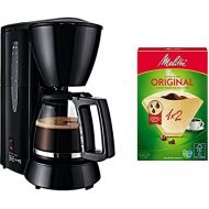 Melitta M 720-1/2 Single5 Kaffeefiltermaschine -Glaskanne mit Tassenskalierung -Tropfstopp schwarz