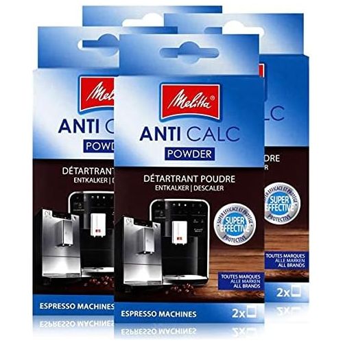  4x Melitta Anticalc Espresso Machines