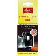 Melitta 178599 Perfect Clean Reinigungstabs fuer Kaffeevollautomaten und Espressomaschinen | 4 Tabs | gruendlich und schonend